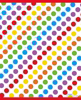 8 barevných pruhovaných narozeninových párty sáčků 18x23 cm