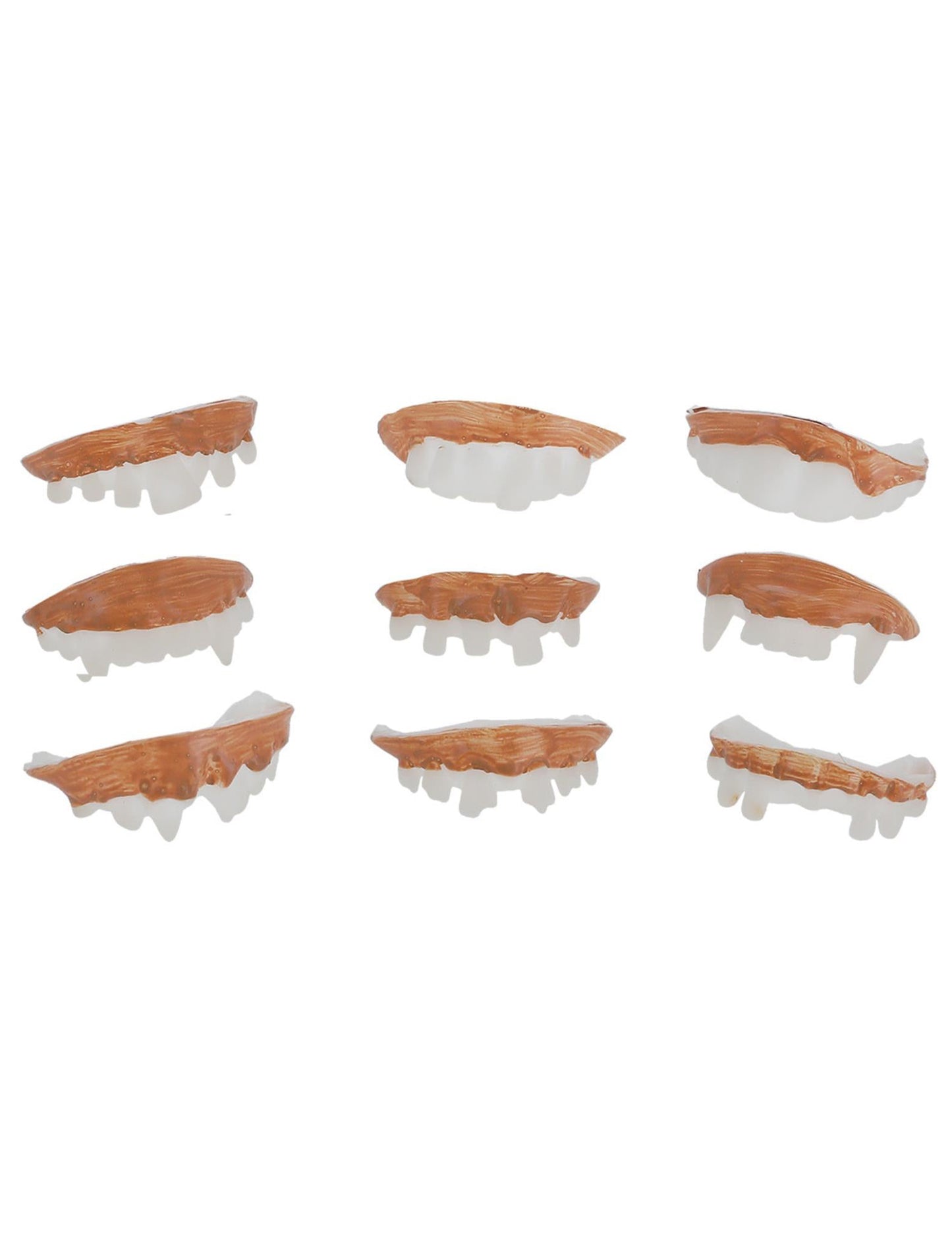 9 Halloweenské děsivé dentiers