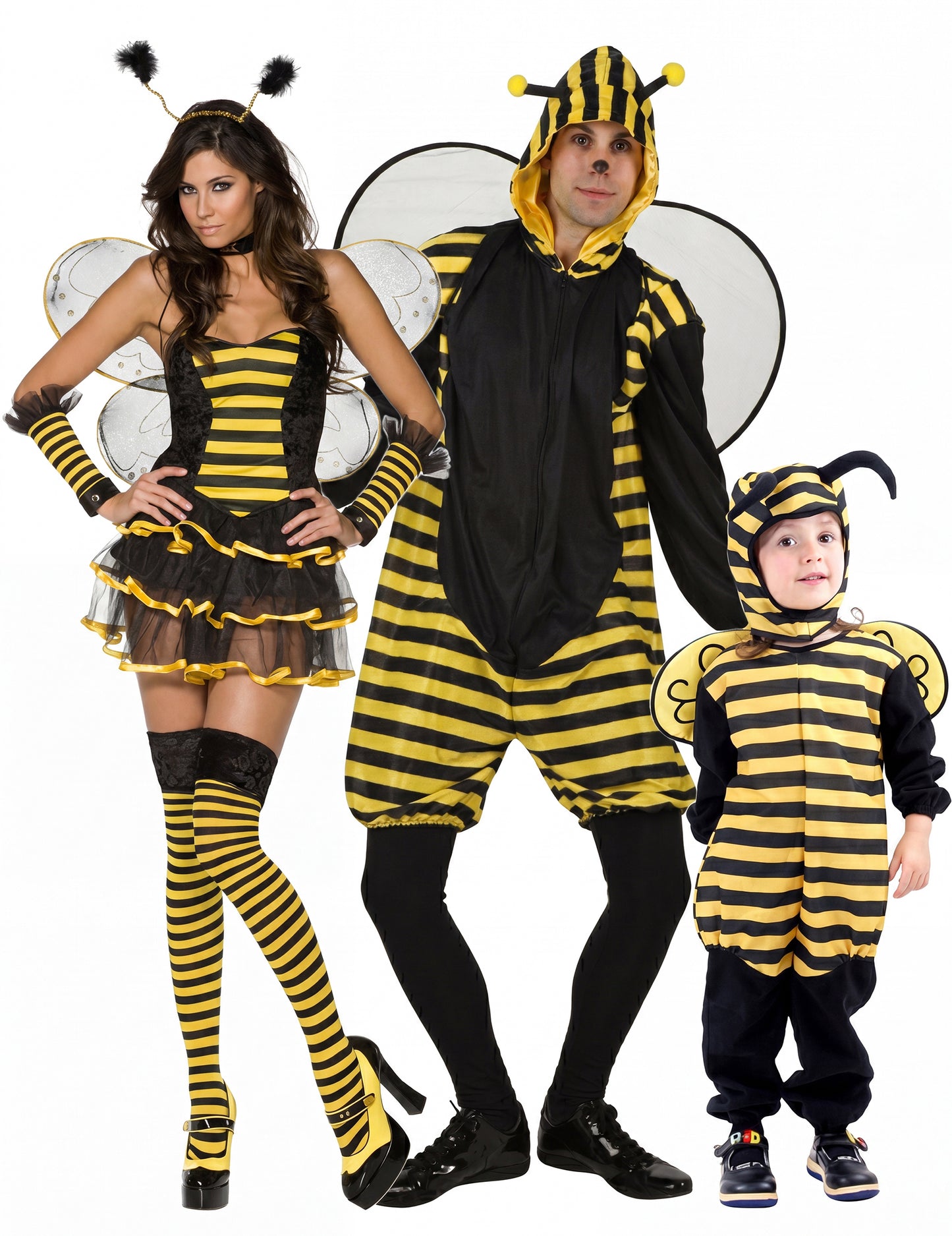Familien-Bienenkostüm