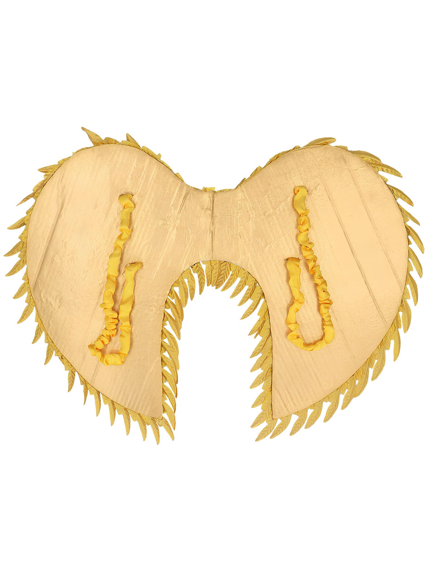 Okouzlující zlatá andělská křídla pro dospělé
