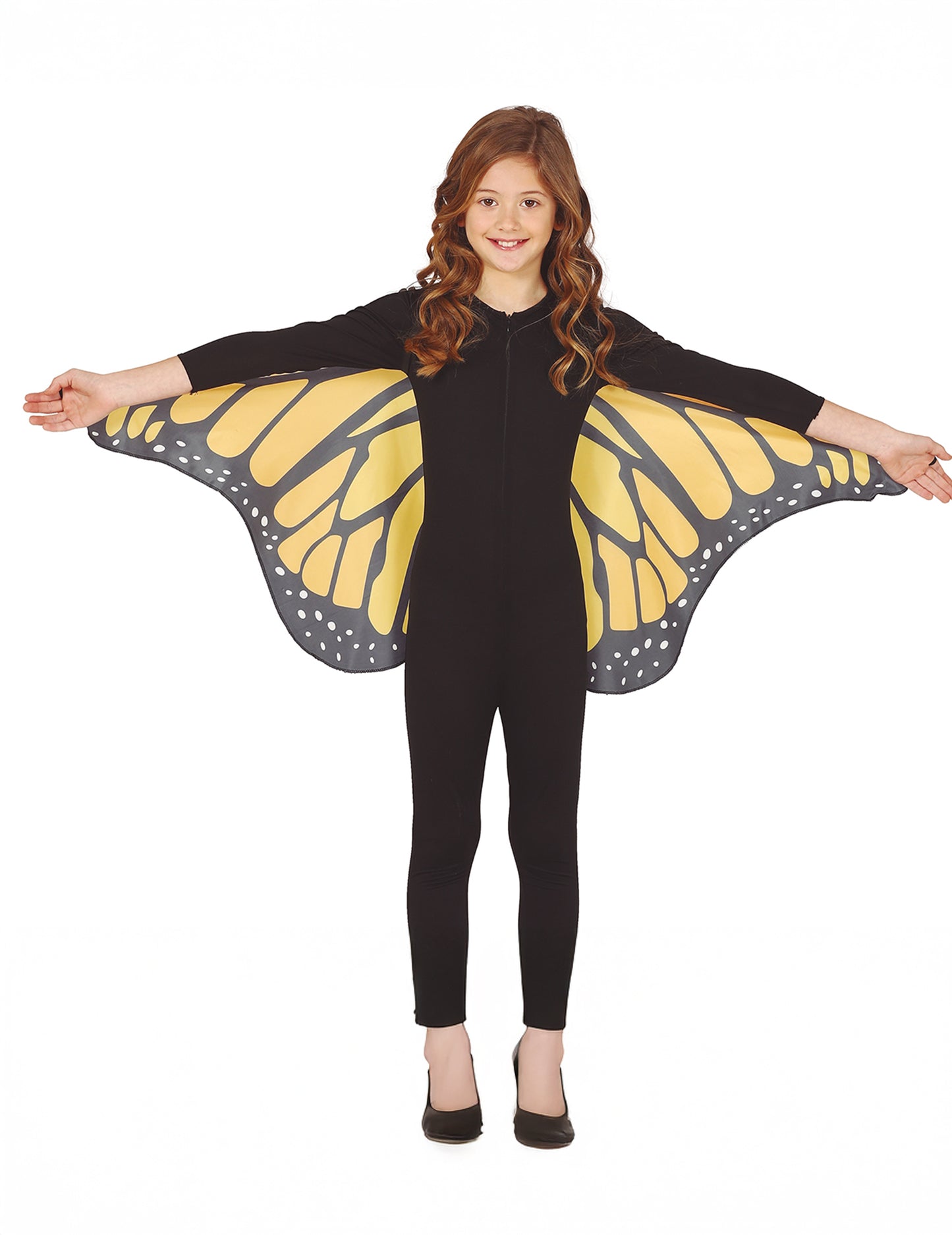 Vue de face des ailes de papillon pour enfant