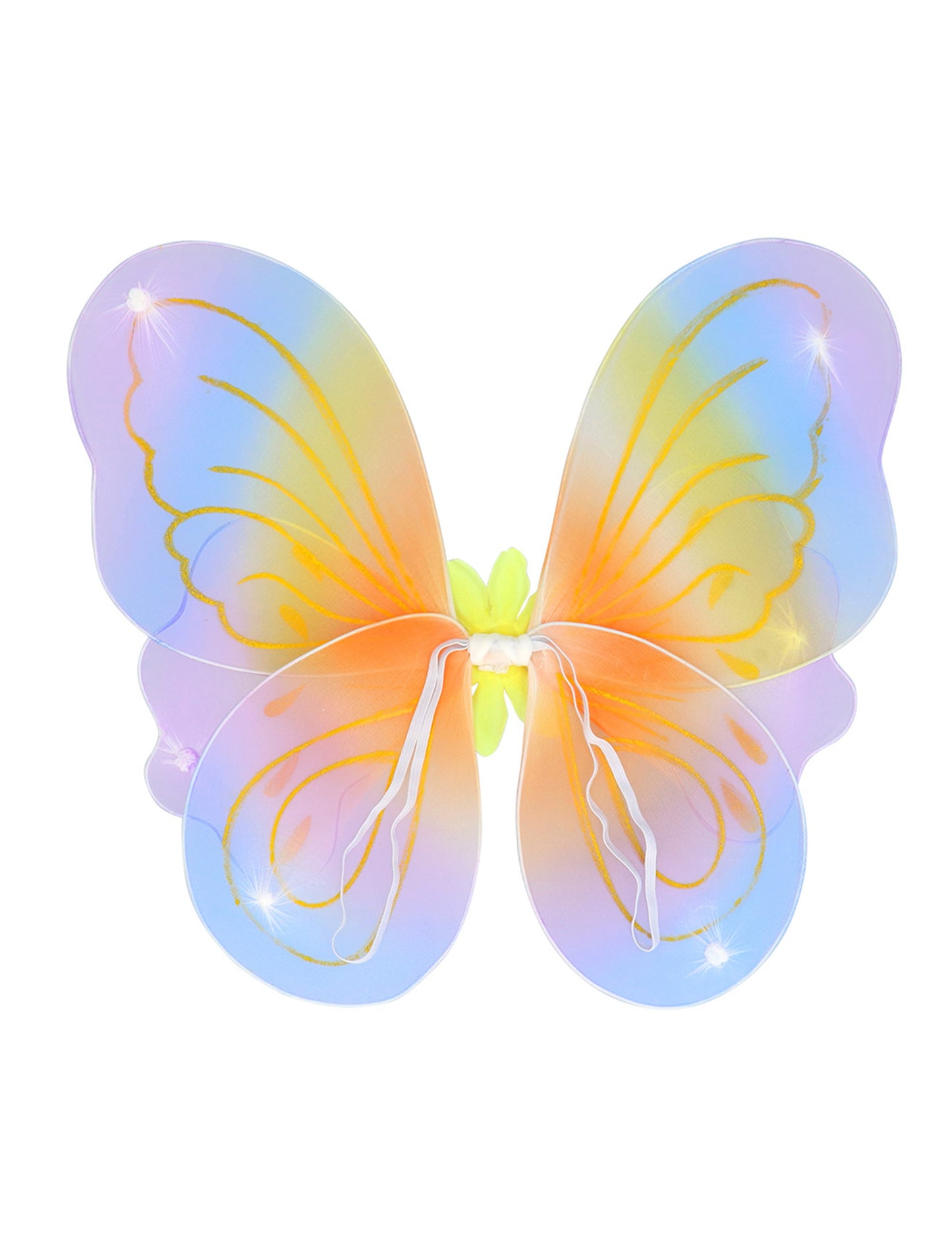 Vícebarevná motýlí křídla 40 x 50 cm dívka