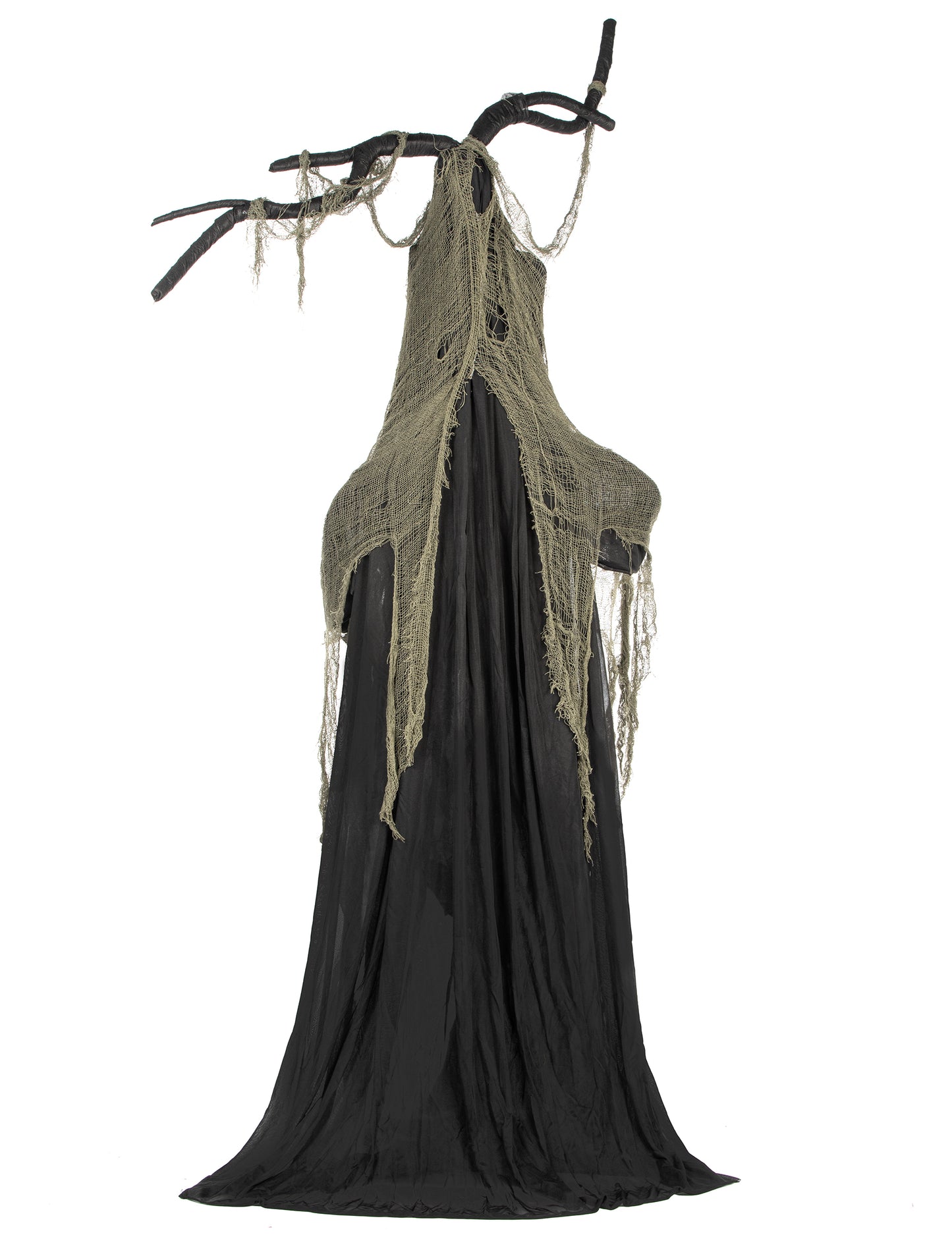 2m halloweenský strašidelný strom se světly a zvuky