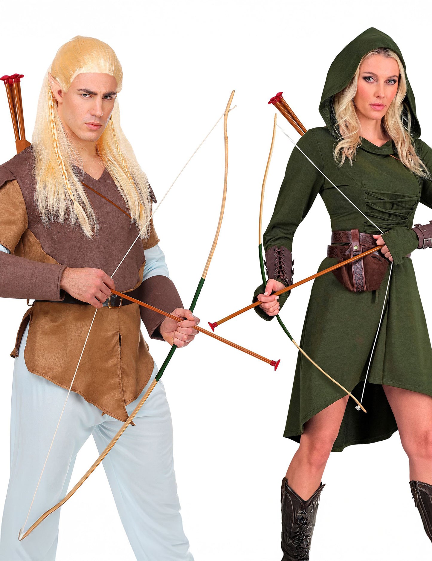 Luk s pouzdrem a 100 šipkami cm