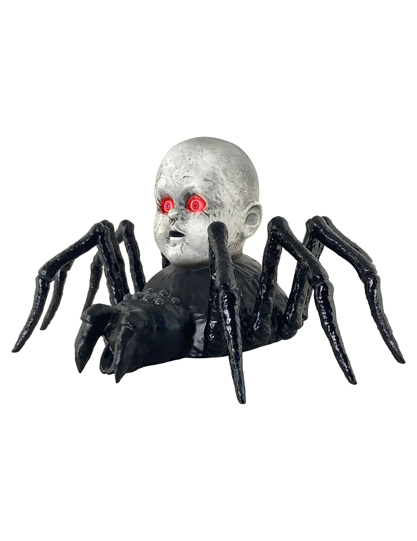 Velký pavouk s animovanou a světelnou lezoucí panenkou 19 x 33 cm