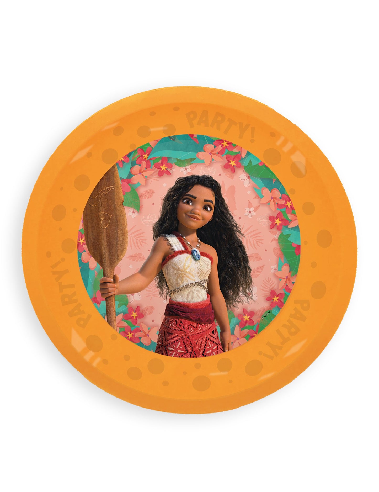 4 opakovaně použitelné talíře Vaiana 2 21 cm