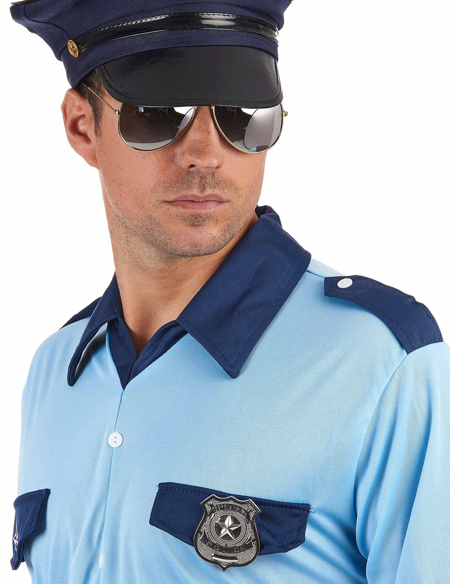 Kovový policejní odznak pro dospělé