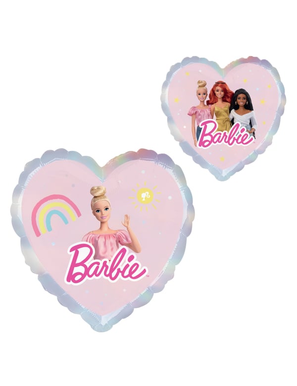 Hliníkový balónek c♥tvoje Barbie 43 cm