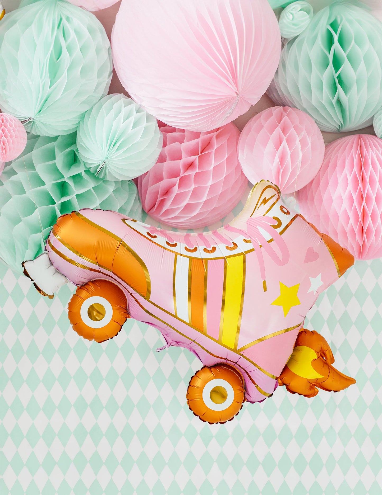 Fóliový balónek na kolečkové brusle 74 cm