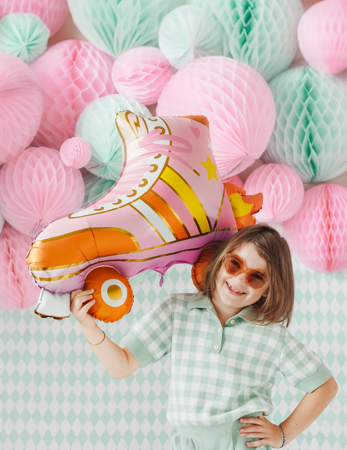 Fóliový balónek na kolečkové brusle 74 cm