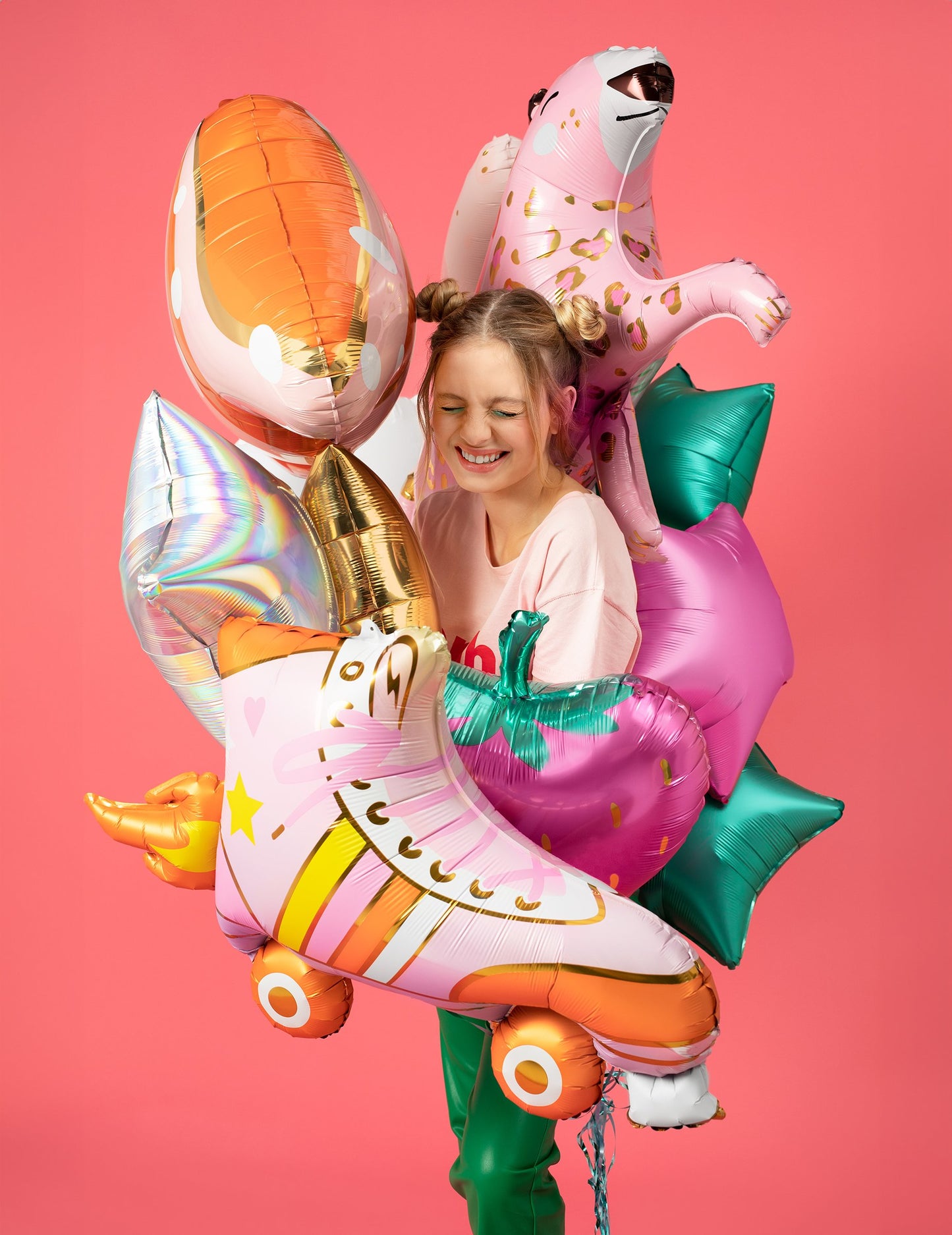 Fóliový balónek na kolečkové brusle 74 cm