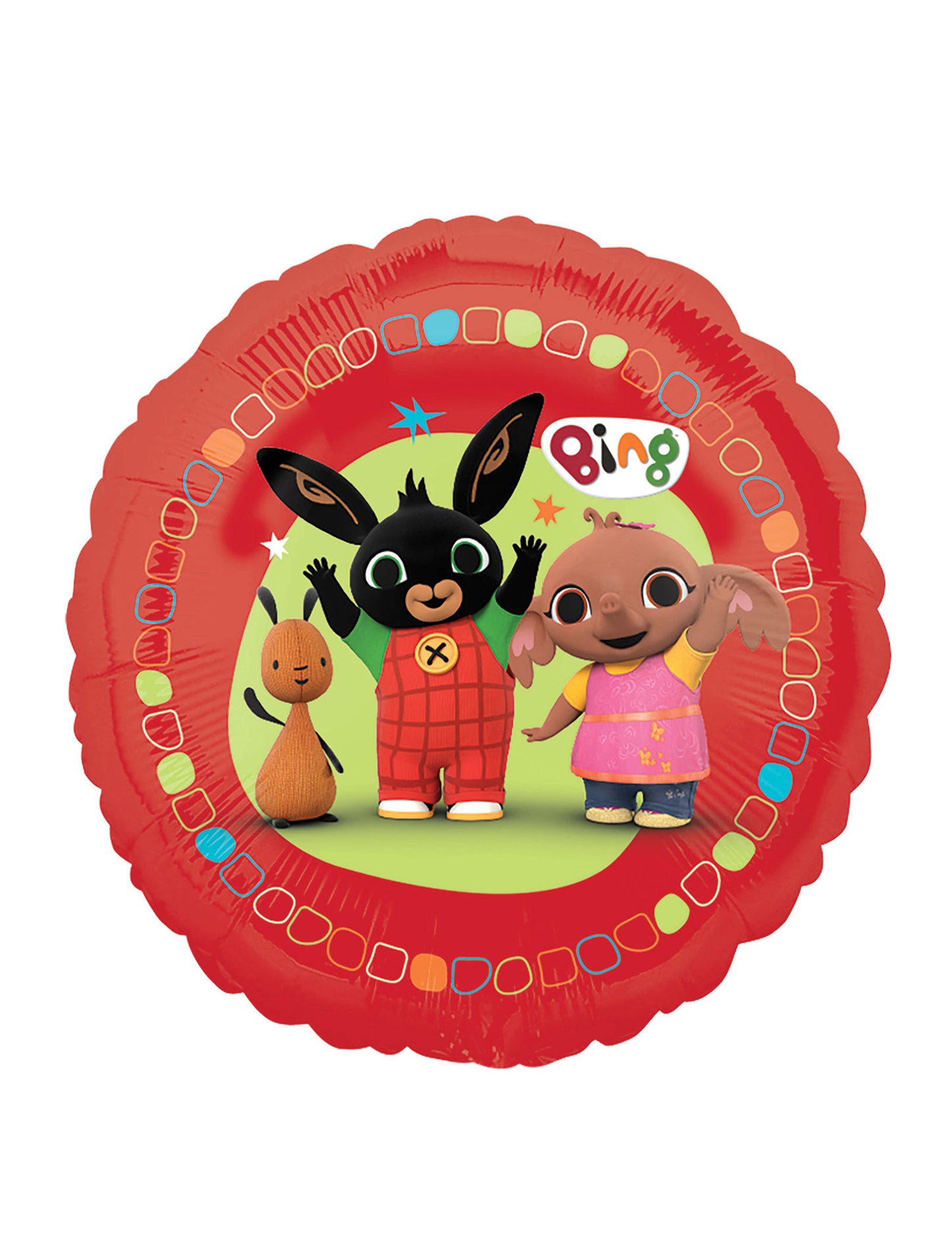 Kulatý fóliový balónek Bing 42 cm