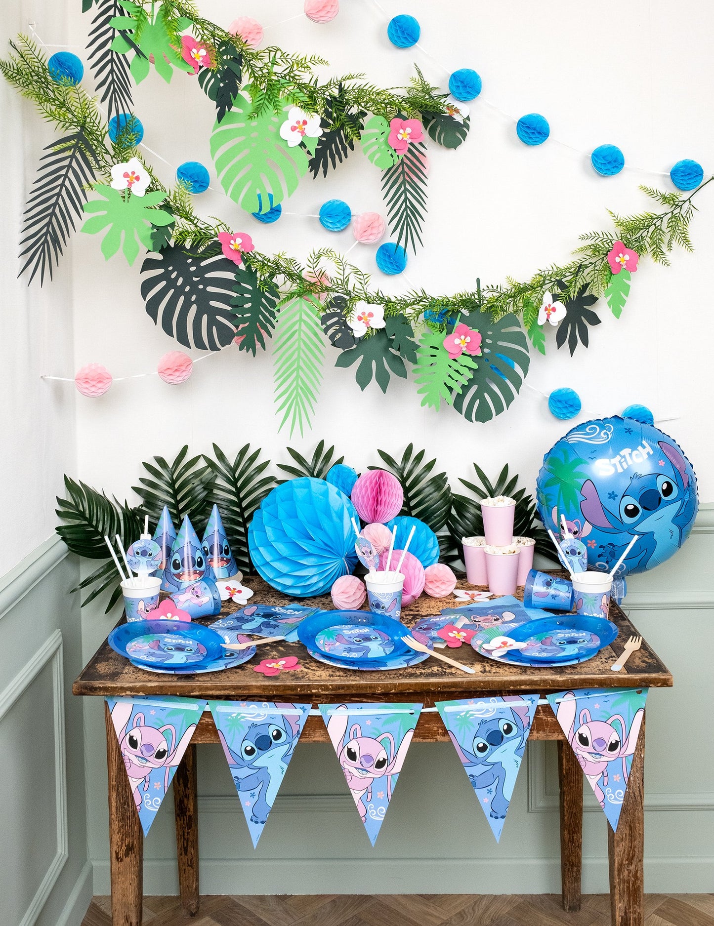 Kulatý fóliový balónek Stitch 46 cm