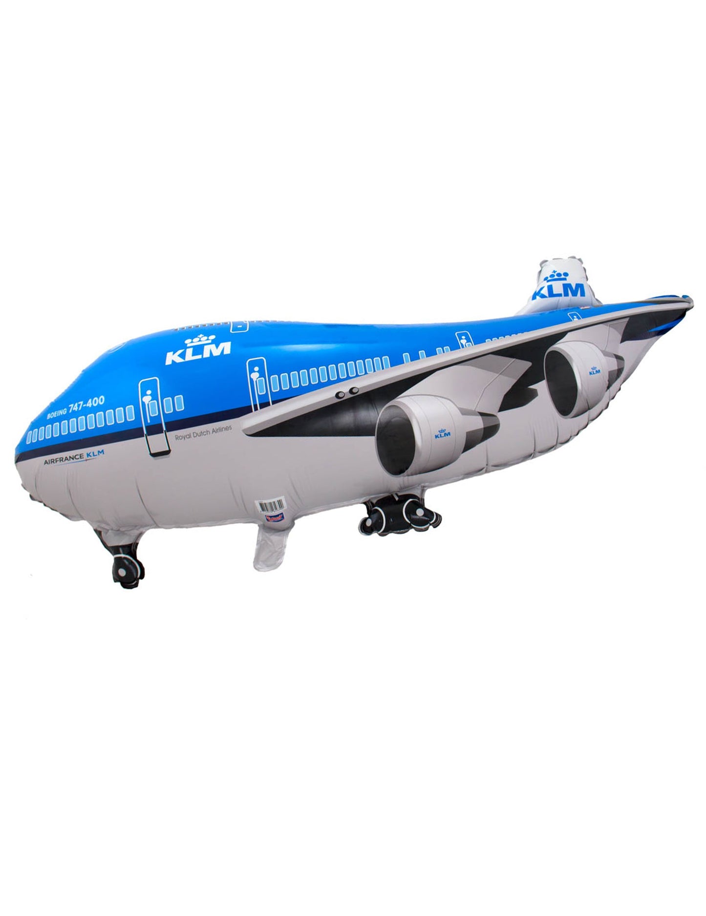 Obří fóliový balón ve tvaru letadla 95x45 cm