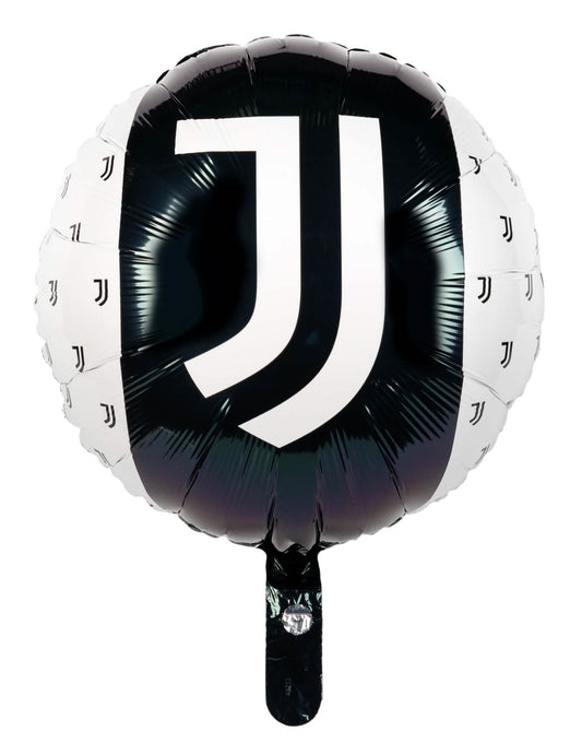 Vue de face du ballon en aluminium Juventus™