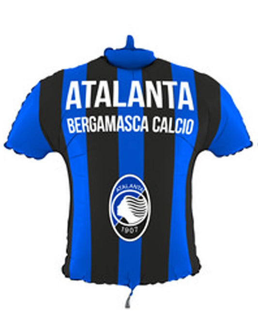 Bílý a modrý fóliový míč Atalanta™ jersey