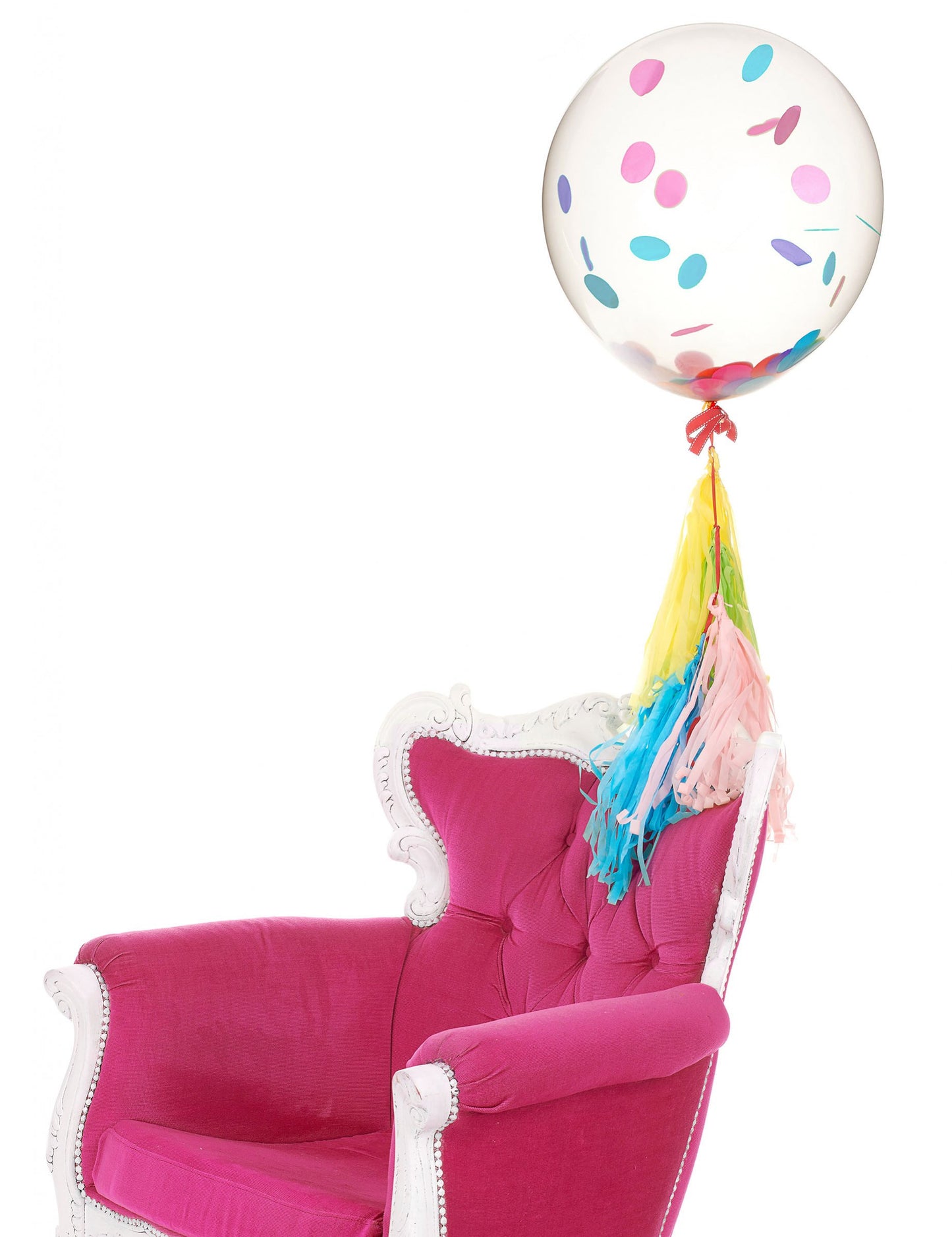 Obří průhledný latexový balónek 47 cm