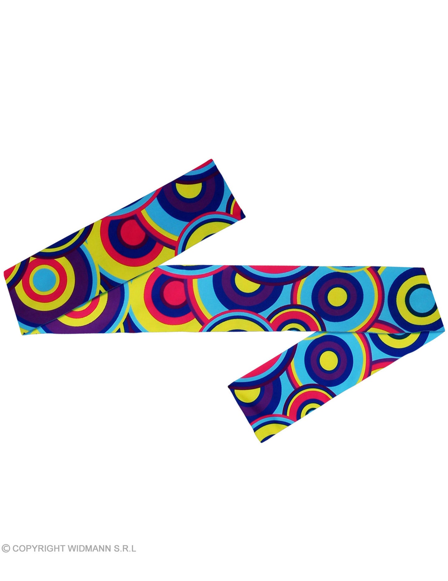 Čelenka pro dospělé s modrými bublinami ze 70. let