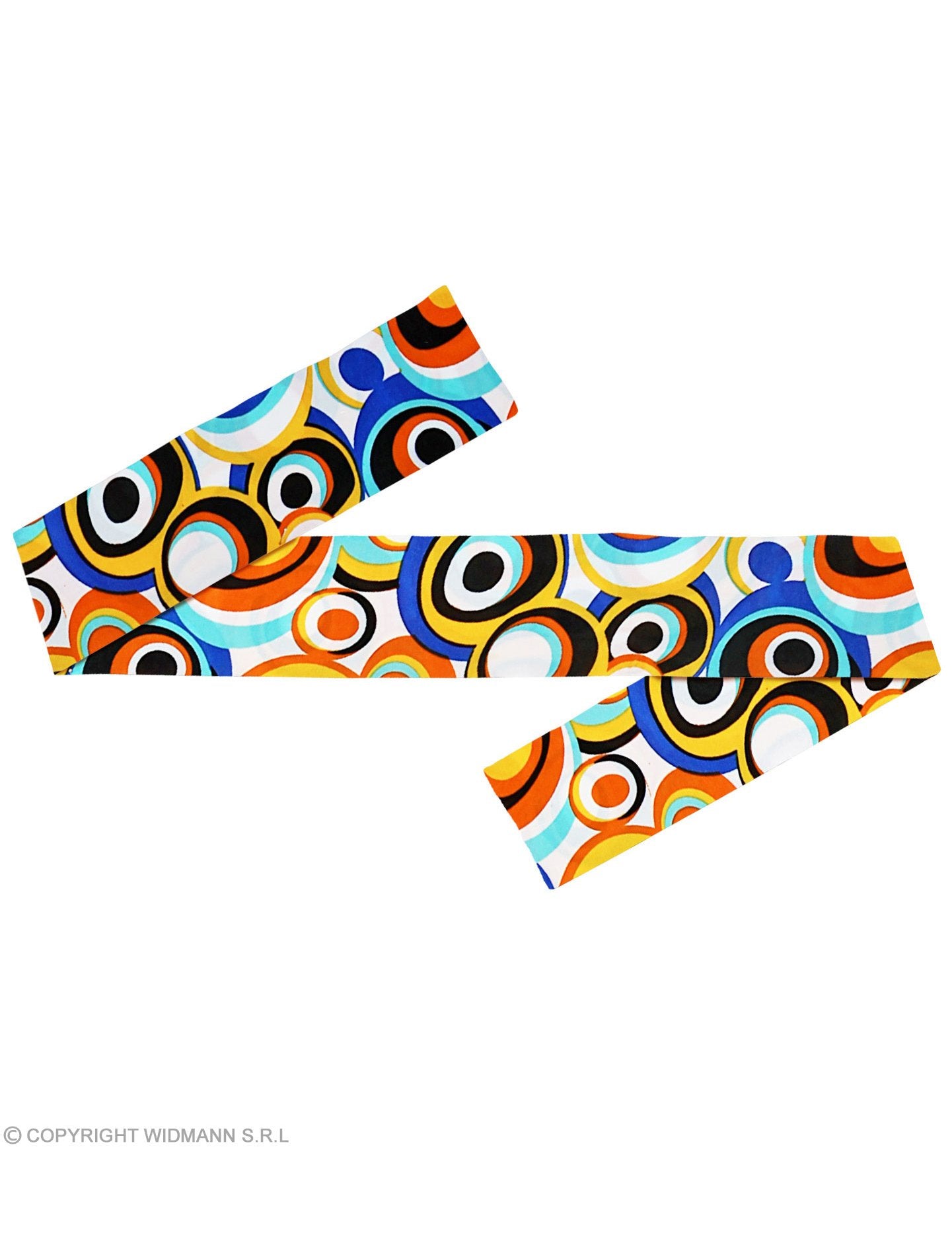 Čelenka pro dospělé s motivem bublin ze 70. let