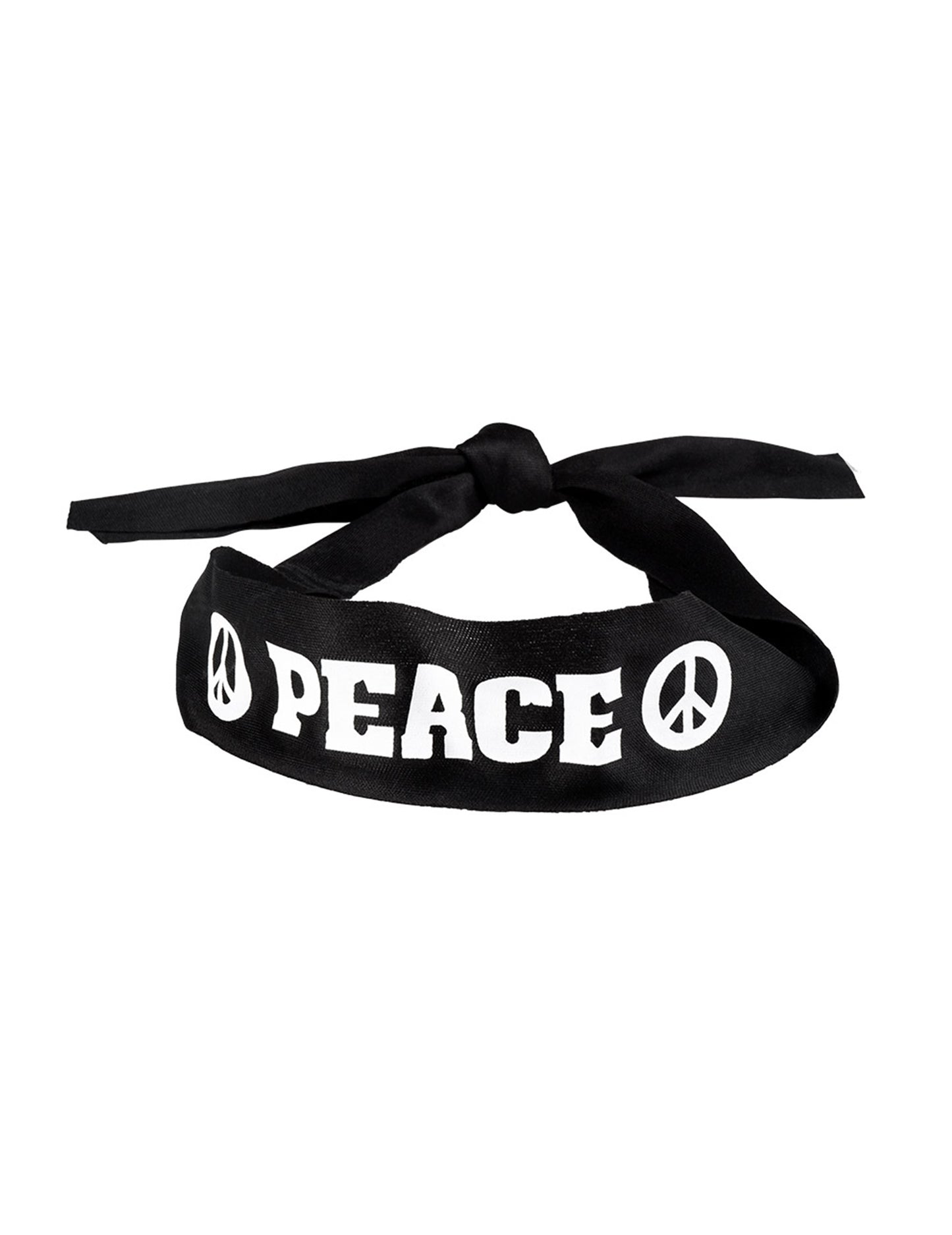 Čelenka pro dospělé s černým motivem míru