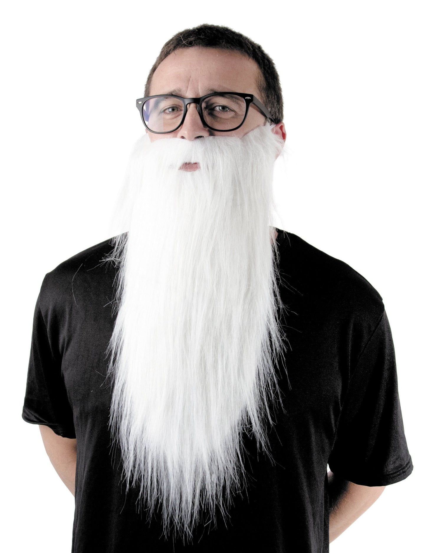 Dospělý dlouhý bílý vous