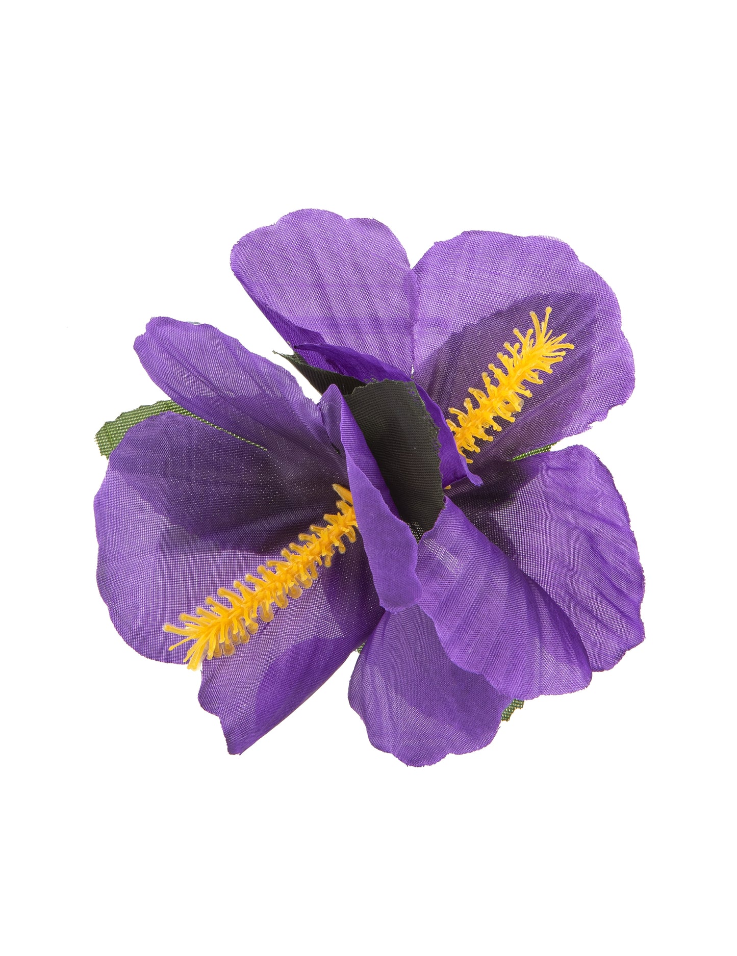 Havajská sponka s fialovým květem