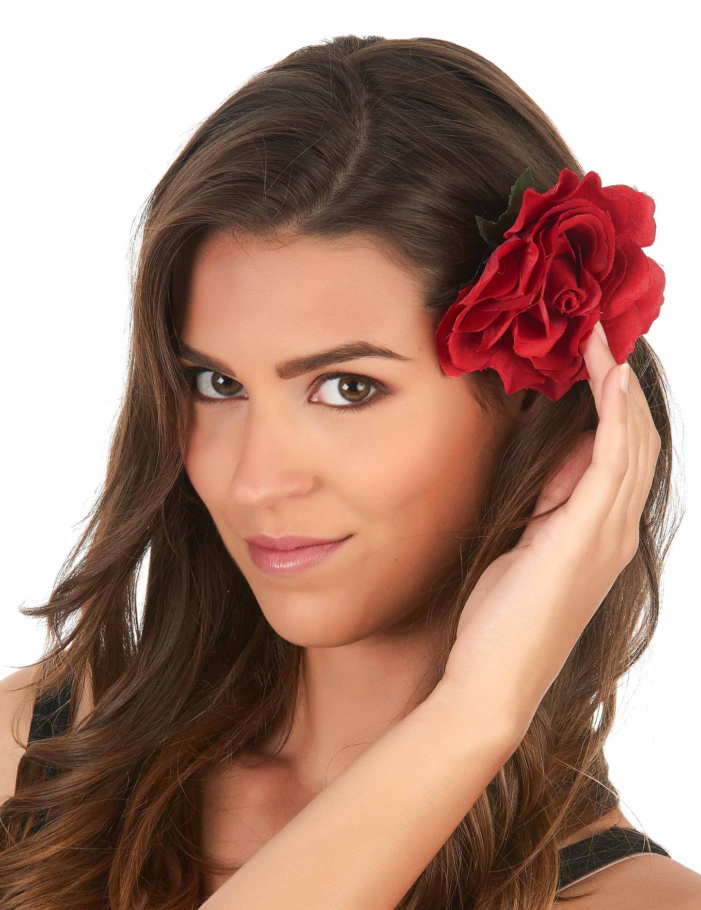 Sponka pro dospělé červené růže