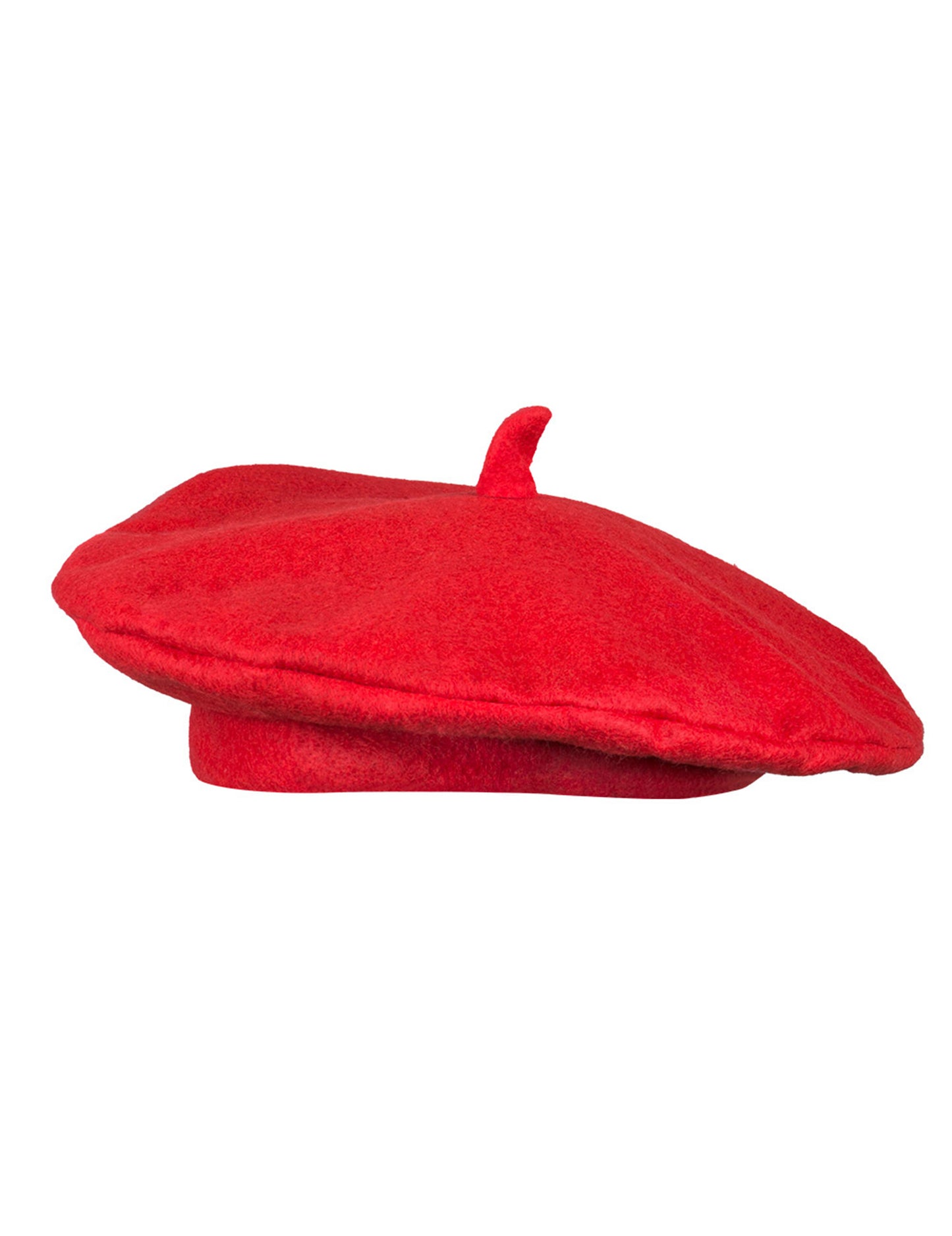 Červený baskický baret pro dospělé