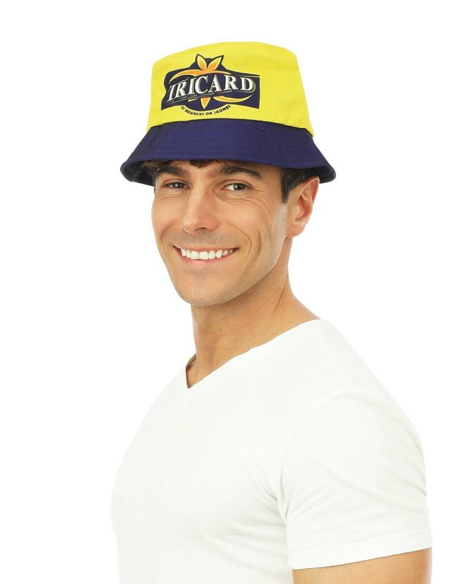 Bob jaune Apéro Tricard Adulte