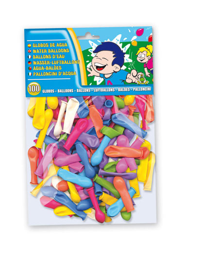 100 vodních bombových balónků
