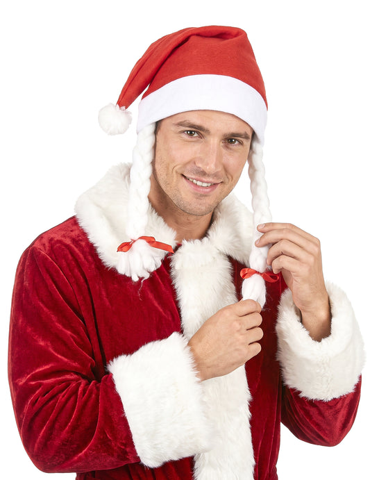 Dospělý Santa Claus čepice