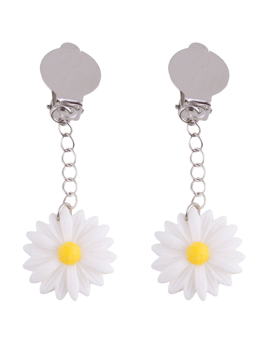 Náušnice pro dospělé se sedmikráskami