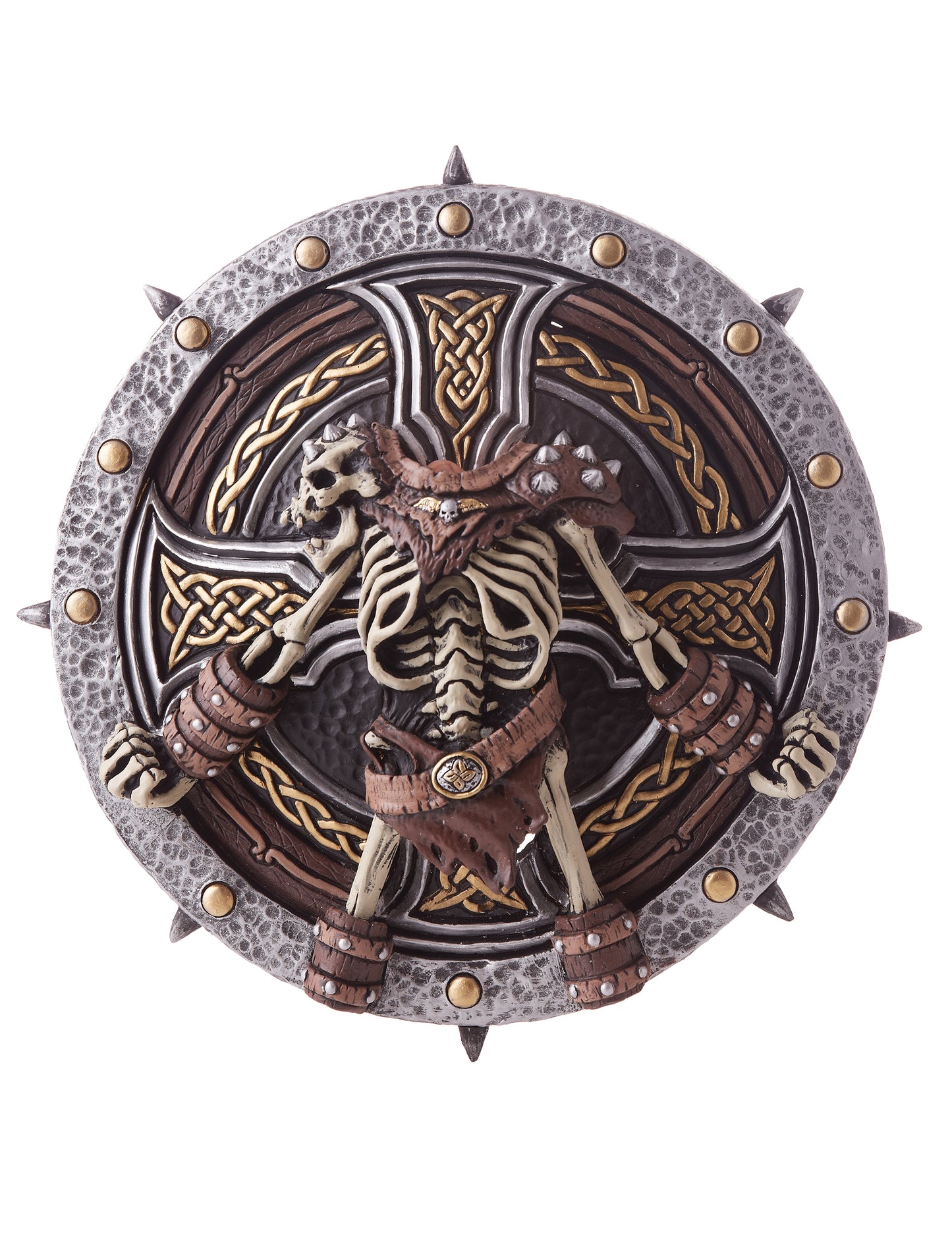 Plastový štít a vikingský meč