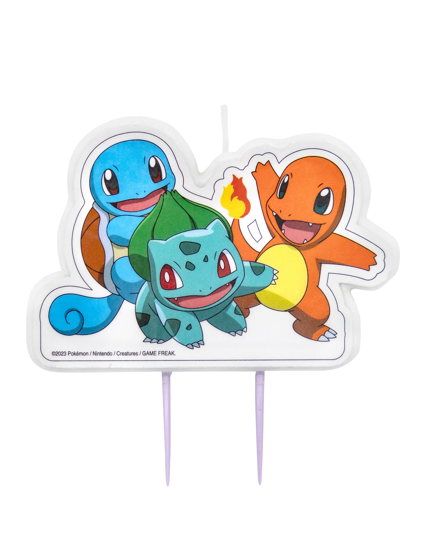 Pokémonová narozeninová svíčka