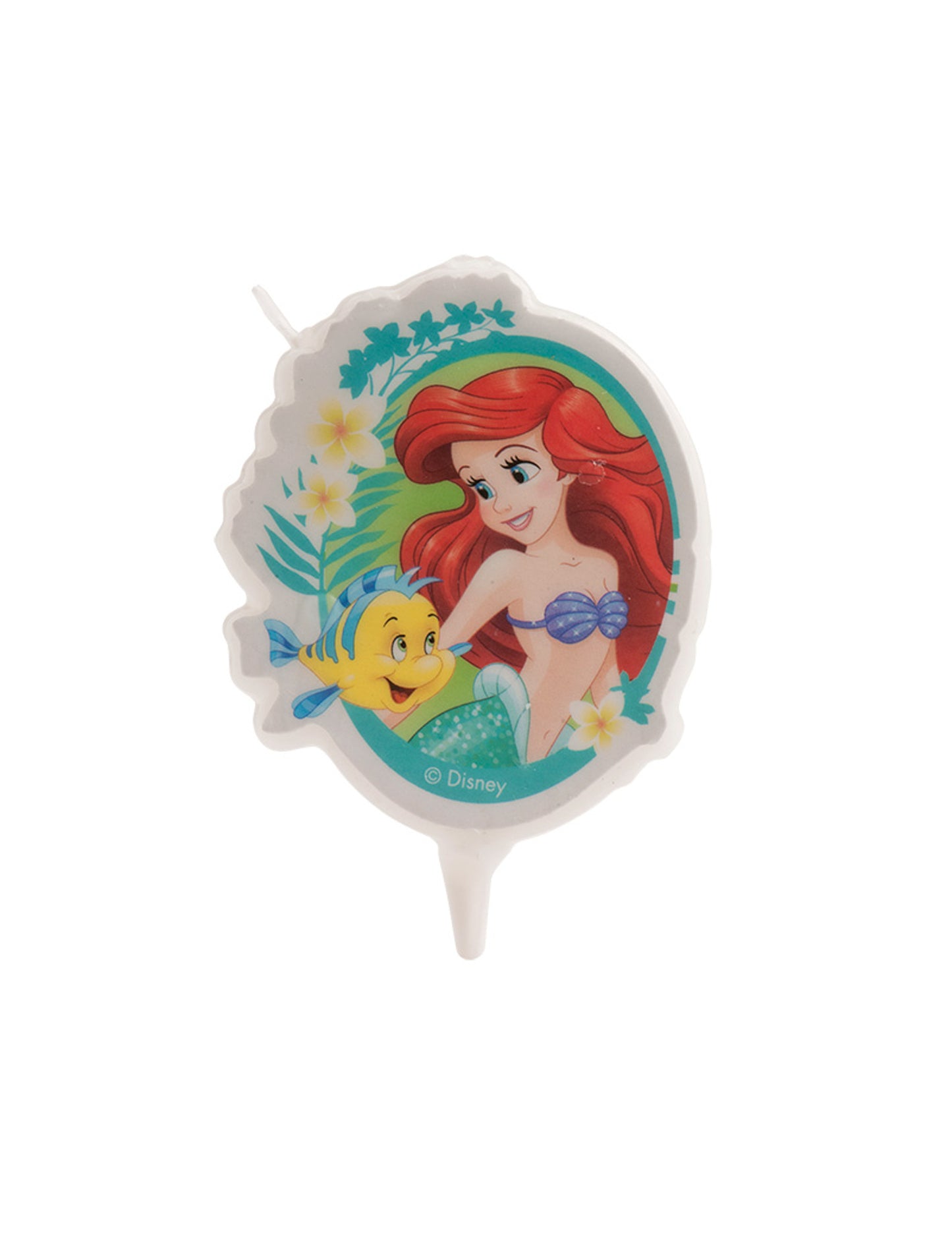 Narozeninová svíčka Malá mořská víla 7,5 cm