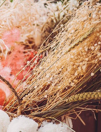 Kytice sušené bílé gypsofily 25 g - 80 cm