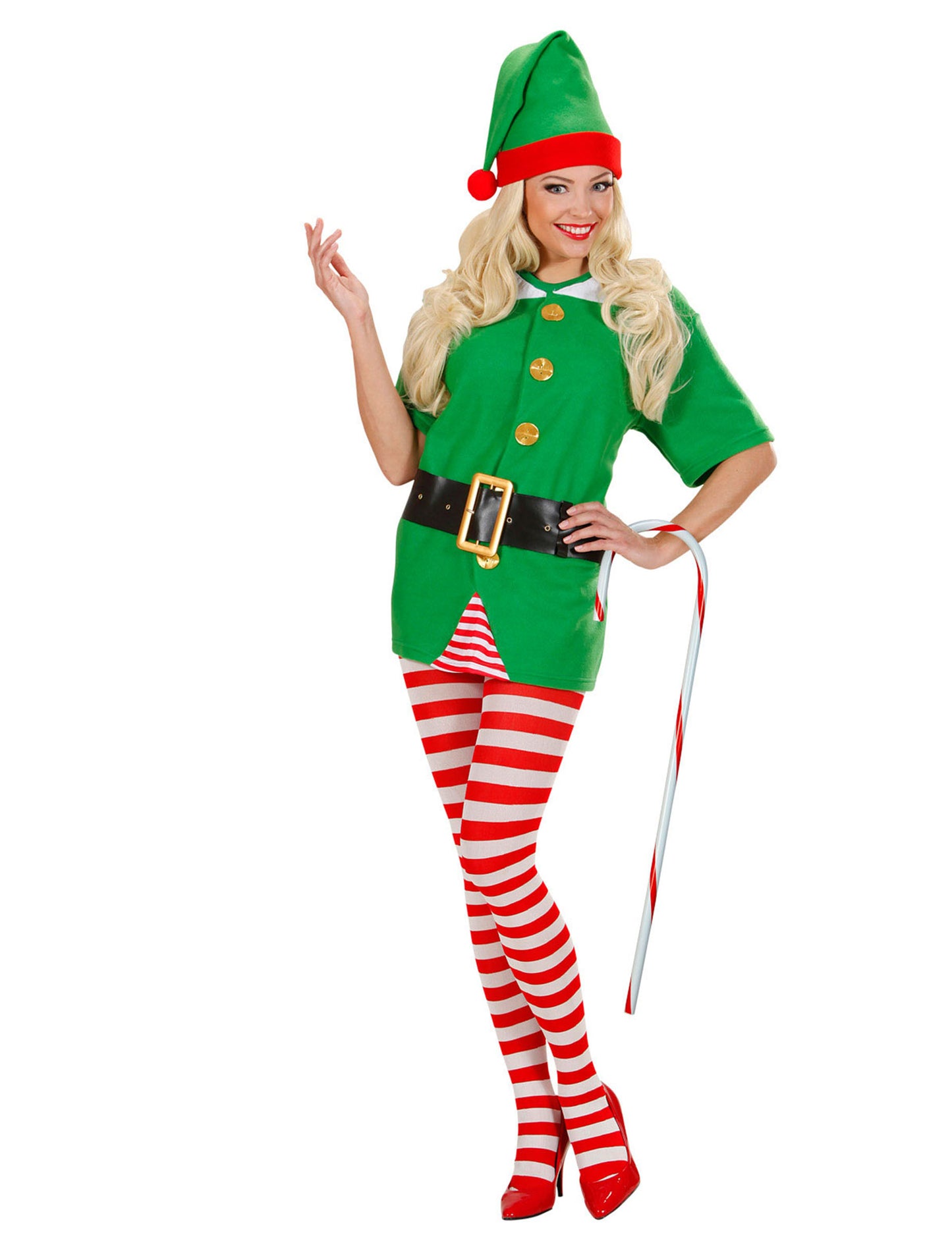 Dvoubarevná cukrová hůl