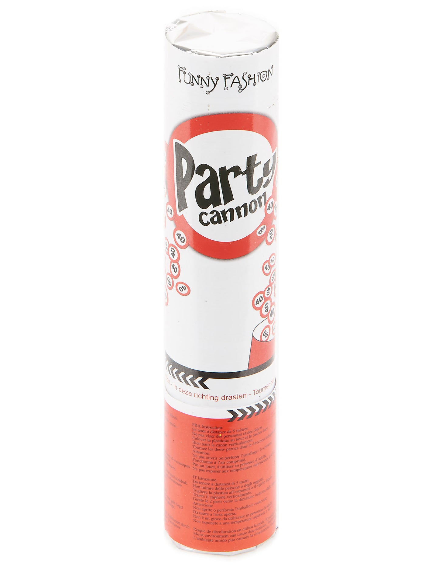 40. narozeninový konfetový dělo