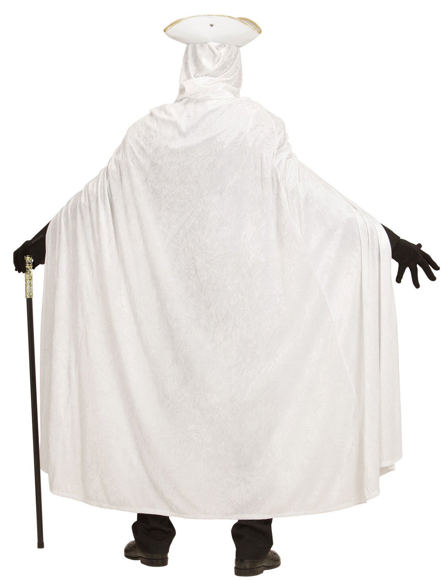 Bílý sametový mys 150 cm