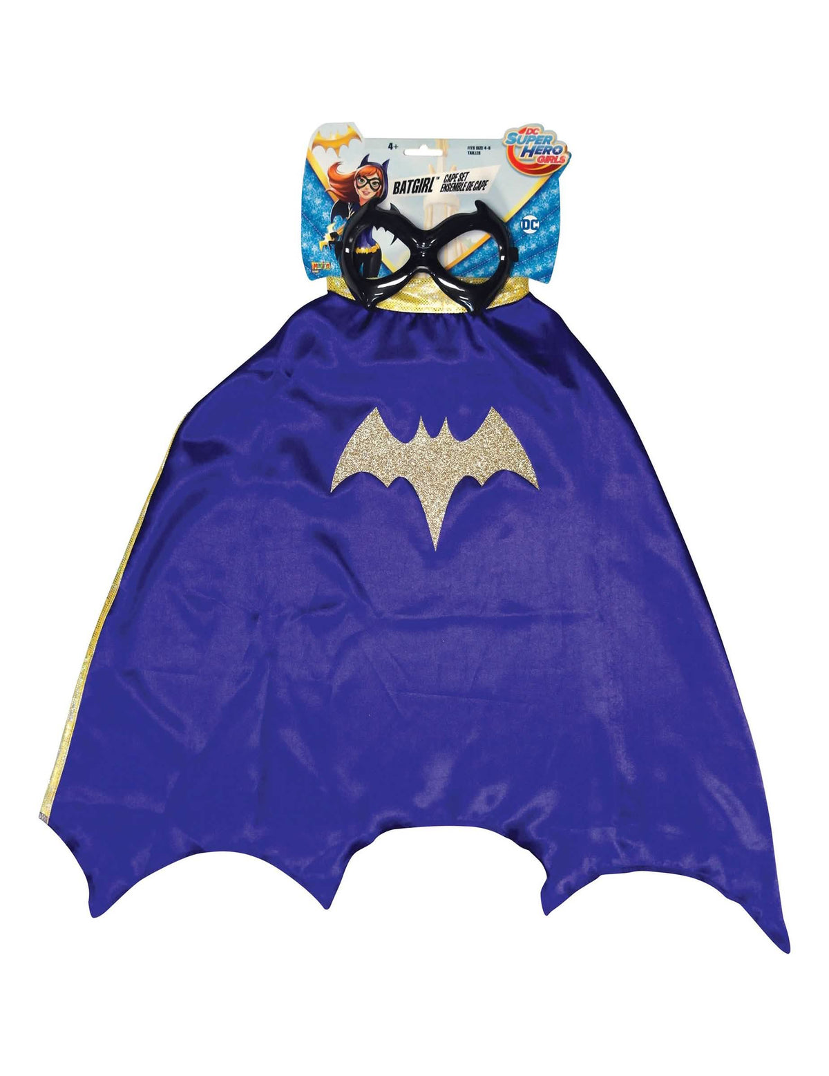 Přehled pláště a masky Batgirl Super Hero Girls™ pro dítě