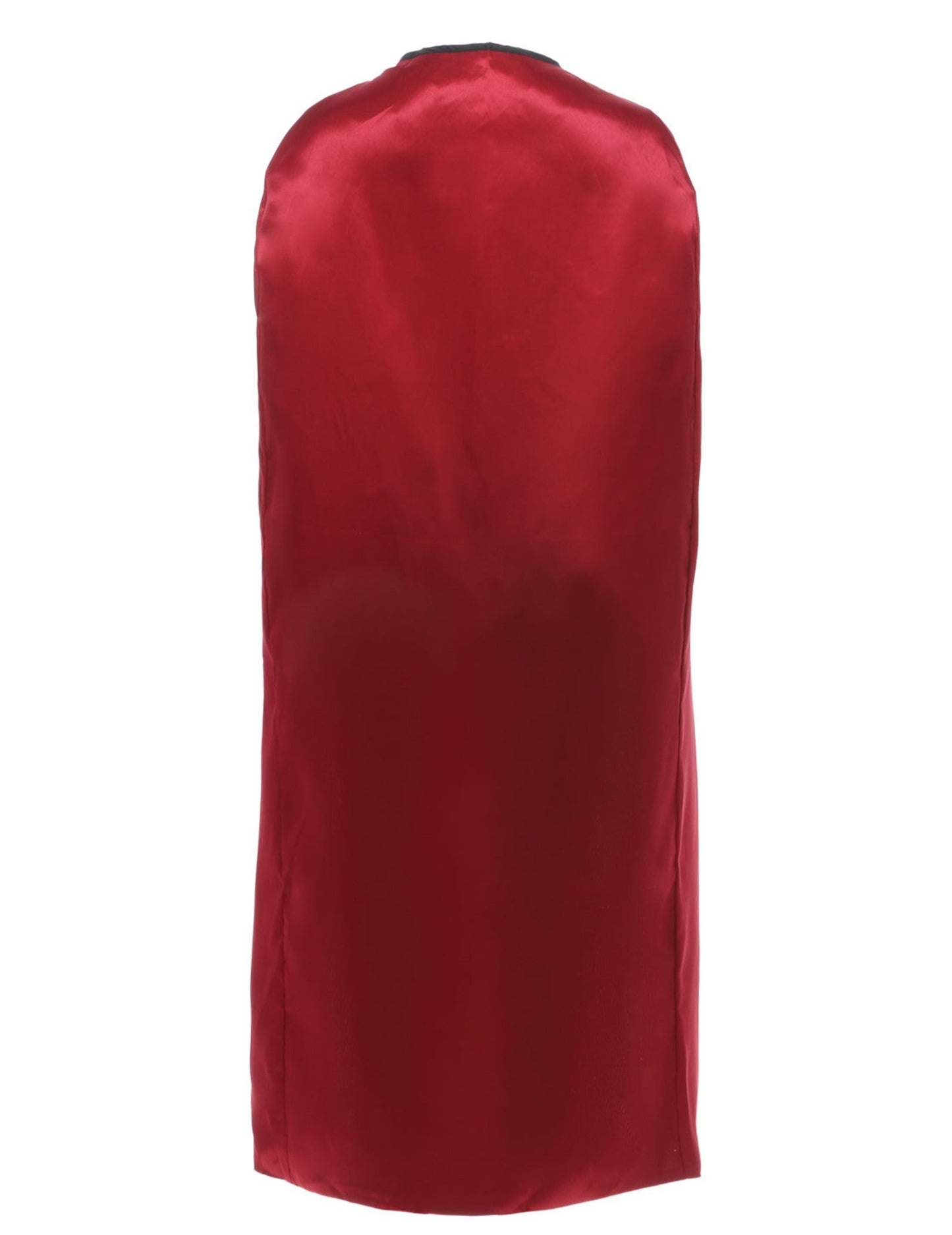 Oboustranný plášť pro dospělé červený a černý