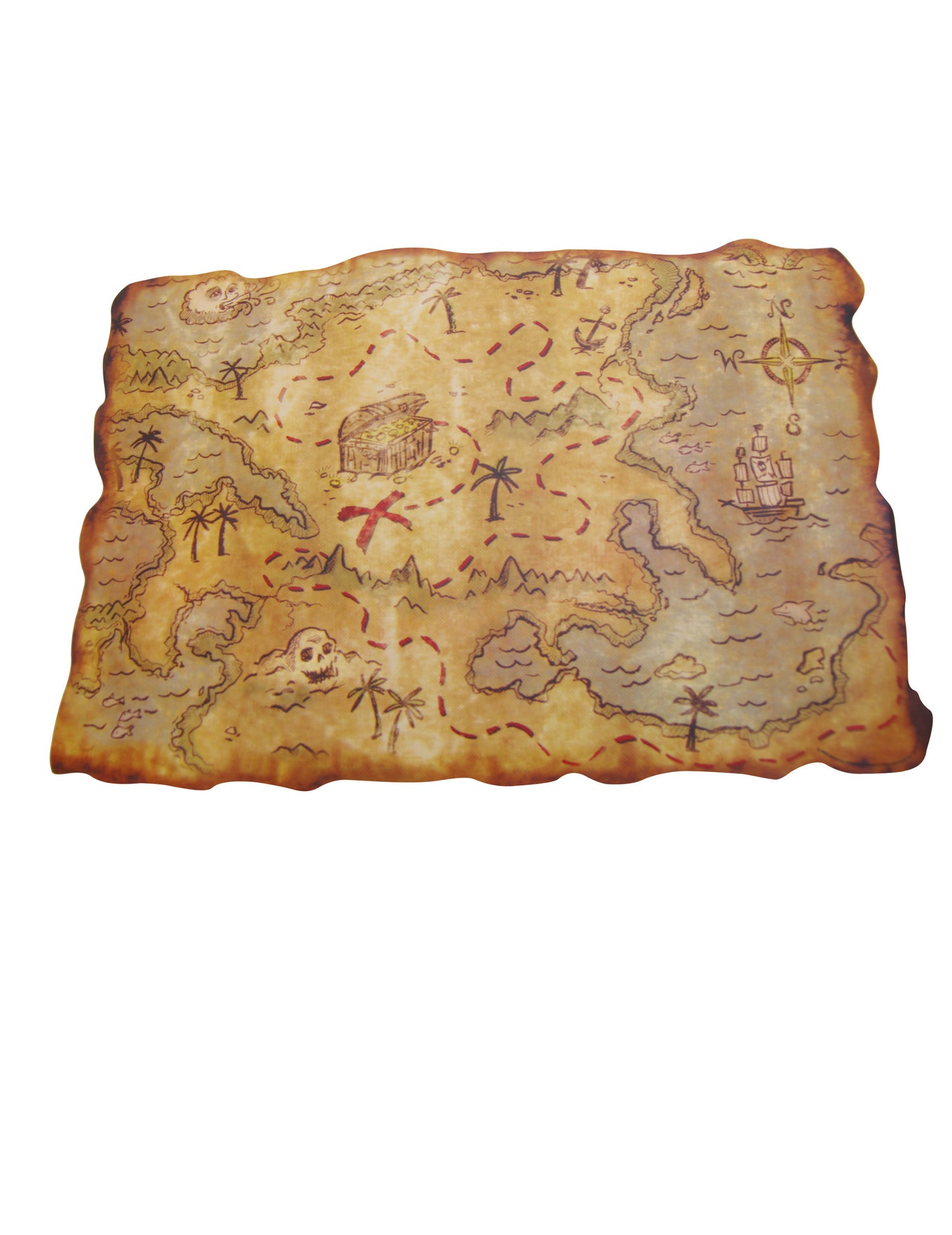 Pirátská plastová mapa 29 x 45 cm