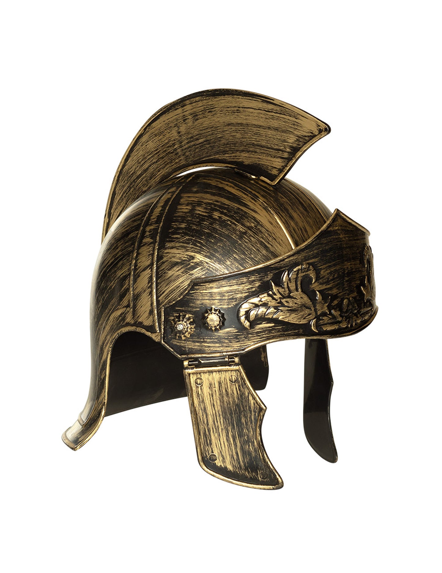 Boční pohled na římský centurionský helmu