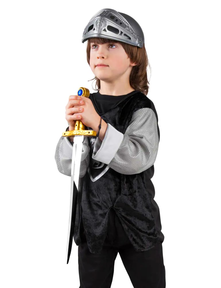 Středověká rytířská helma pro děti