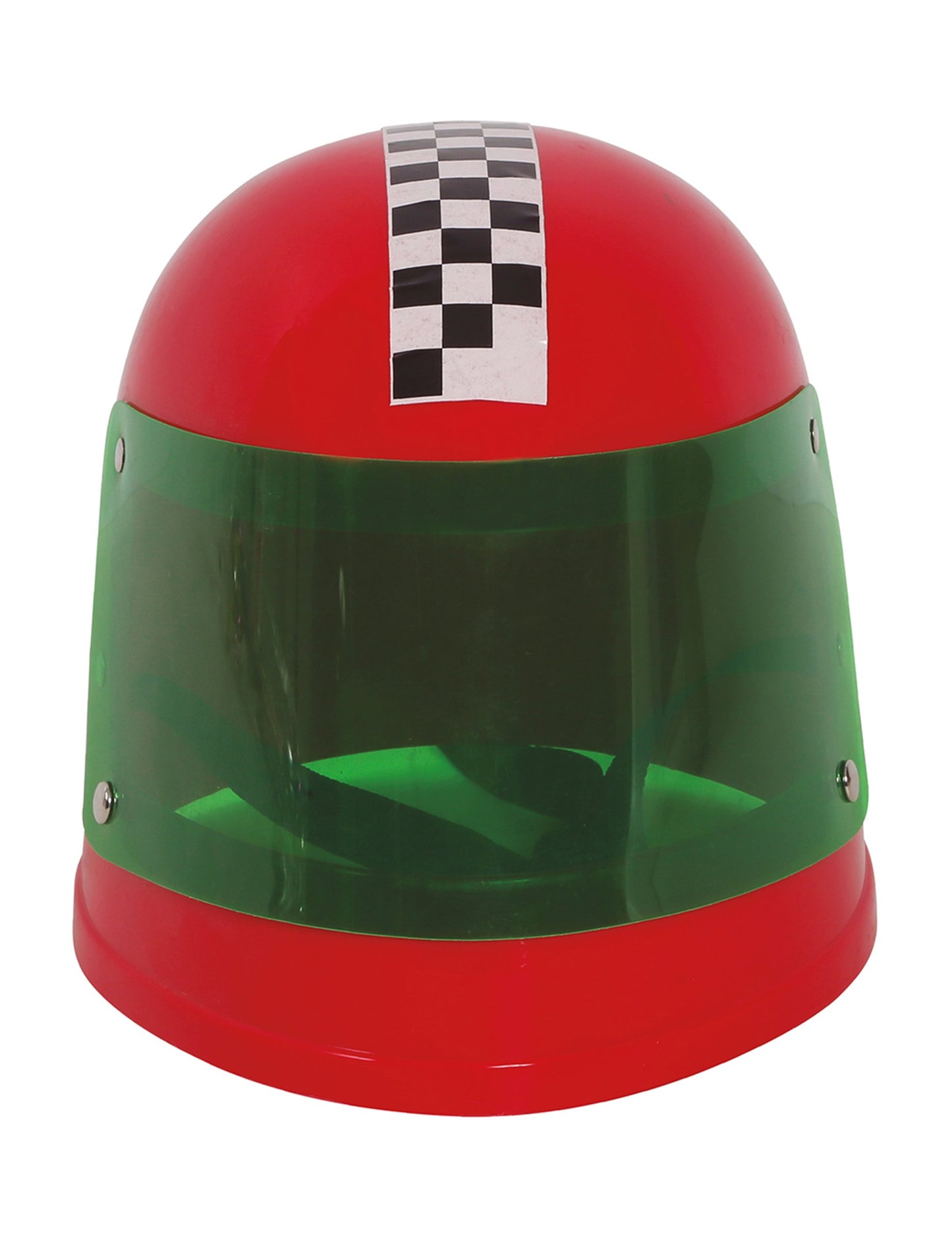Červená dětská pilotní helma Formule 1