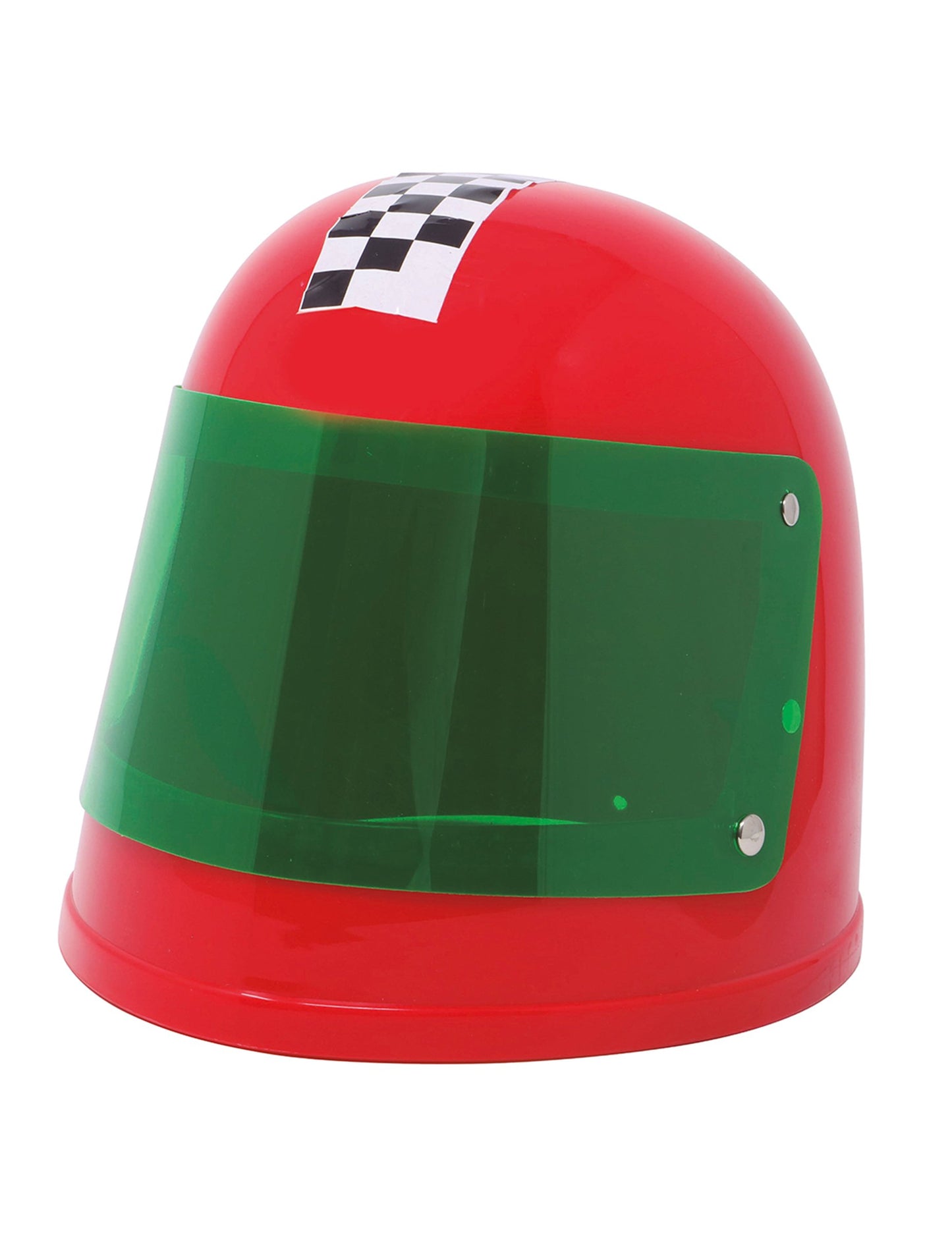 Červená dětská pilotní helma Formule 1