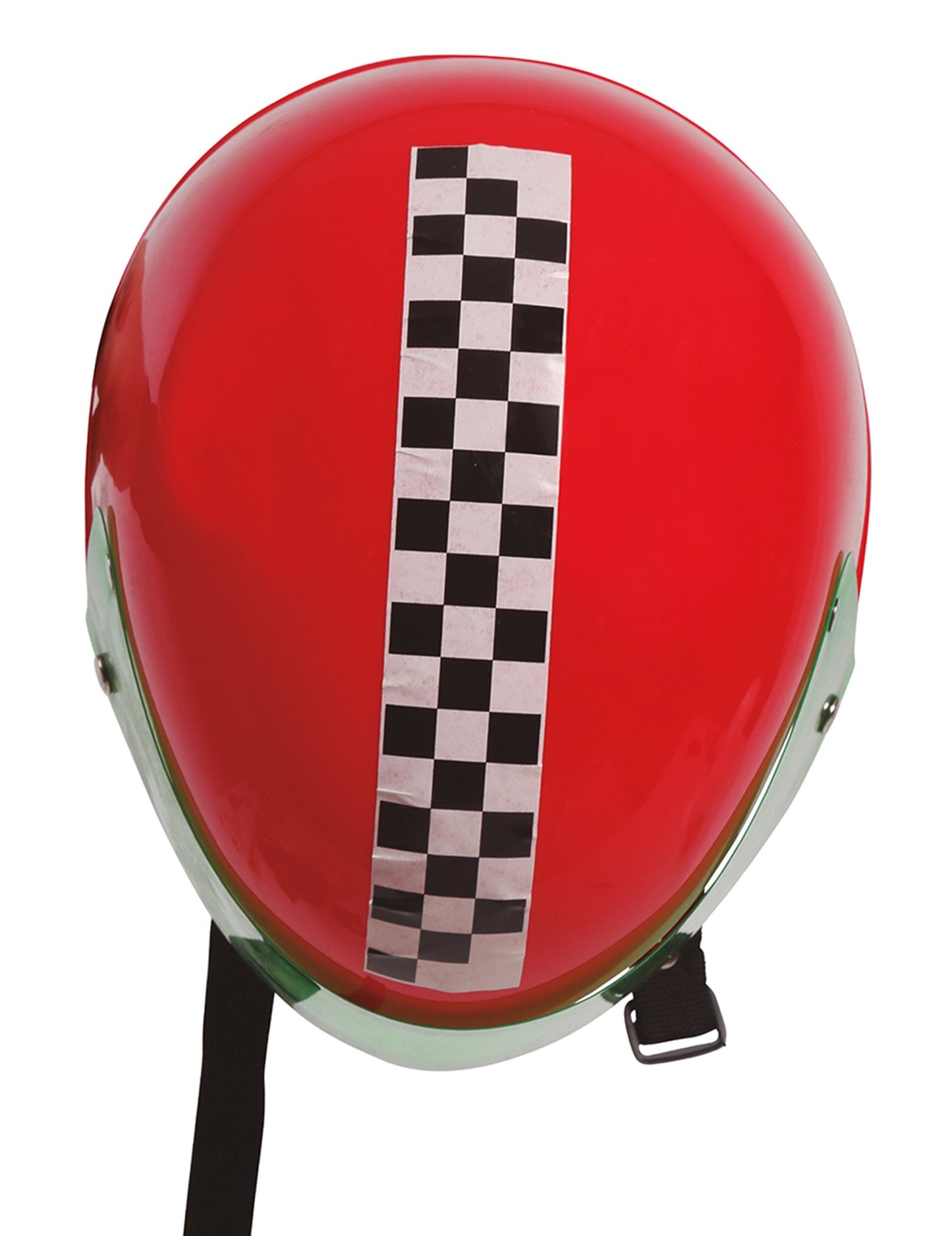 Červená dětská pilotní helma Formule 1