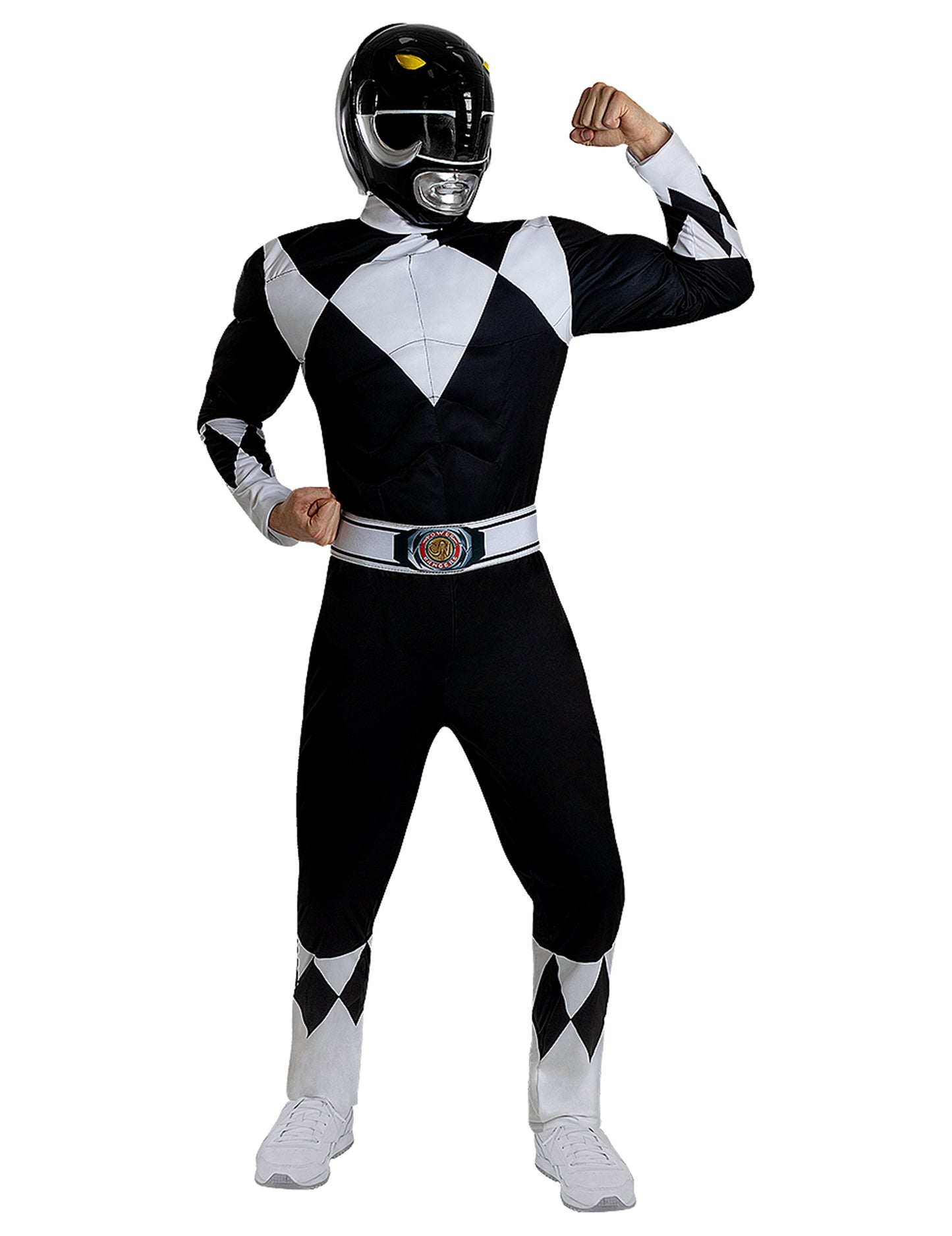 Černá helma Power Ranger™ pro dospělé
