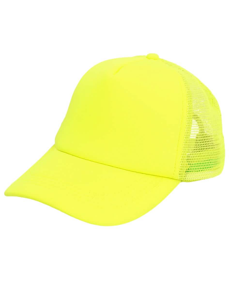 Dospělá fluorescenční žlutá čepice