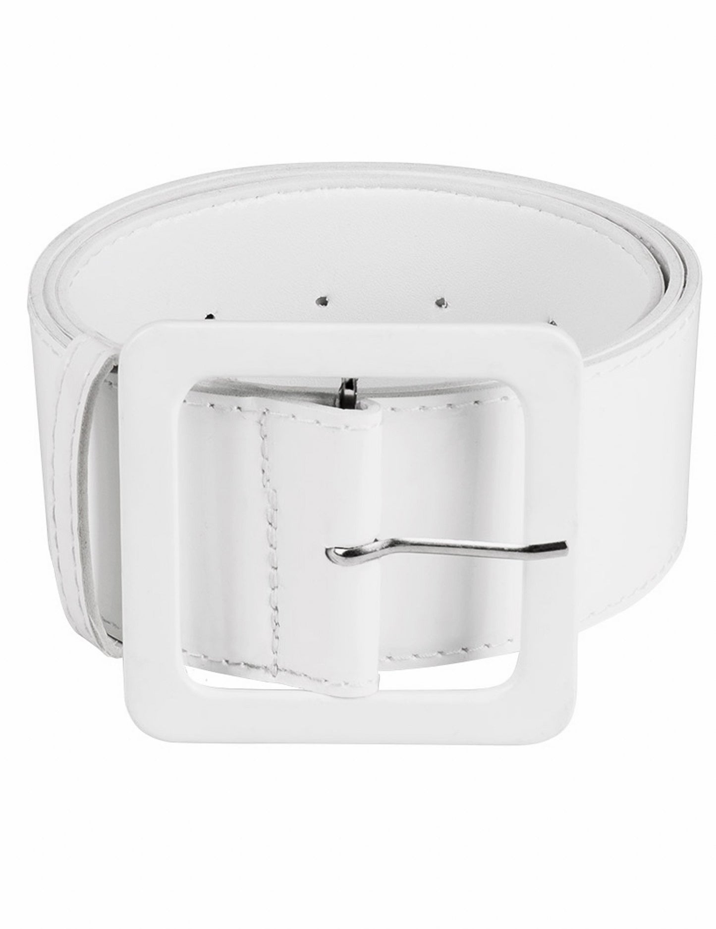 Široký bílý pás pro dospělé